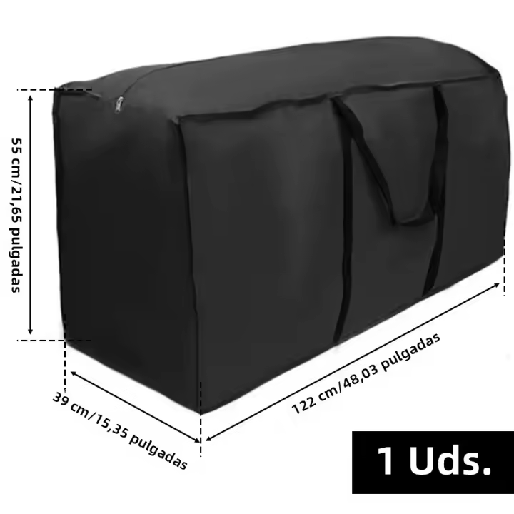 Bolsa De Almacenamiento Para Muebles De Jardín Y Árbol De Navidad 1/2PCS Impermeable Y Anti-UV En Tela De Oxford 210D Resistente a Rupturas - 1