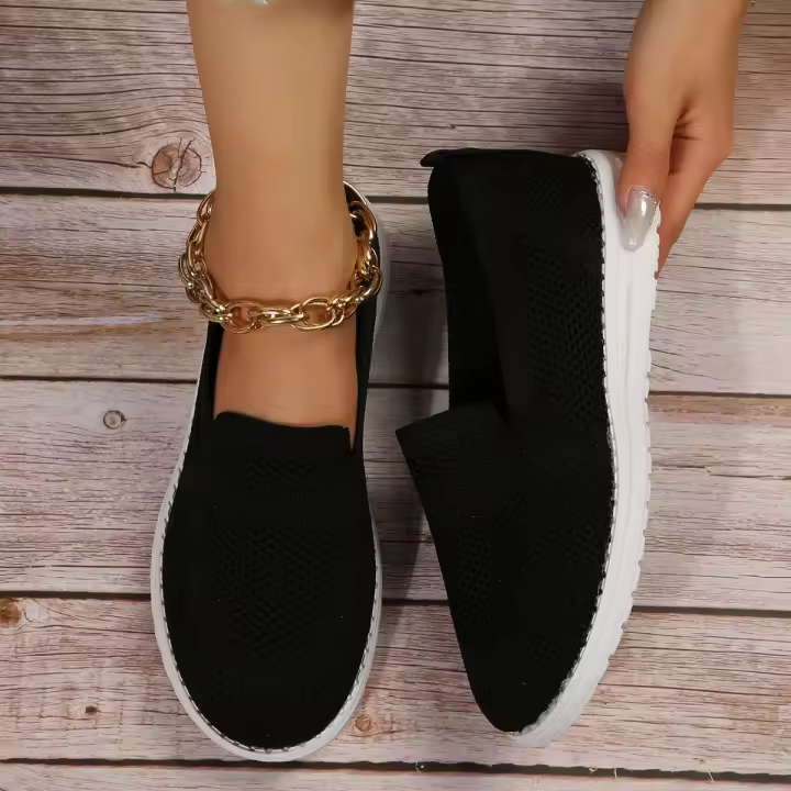 Zapatos Casuales Para Mujer Verano 2024 Transpirables Y Ligeros Zapatillas De Correr Sin Costuras Talla Verdadera Envío Gratis - 1