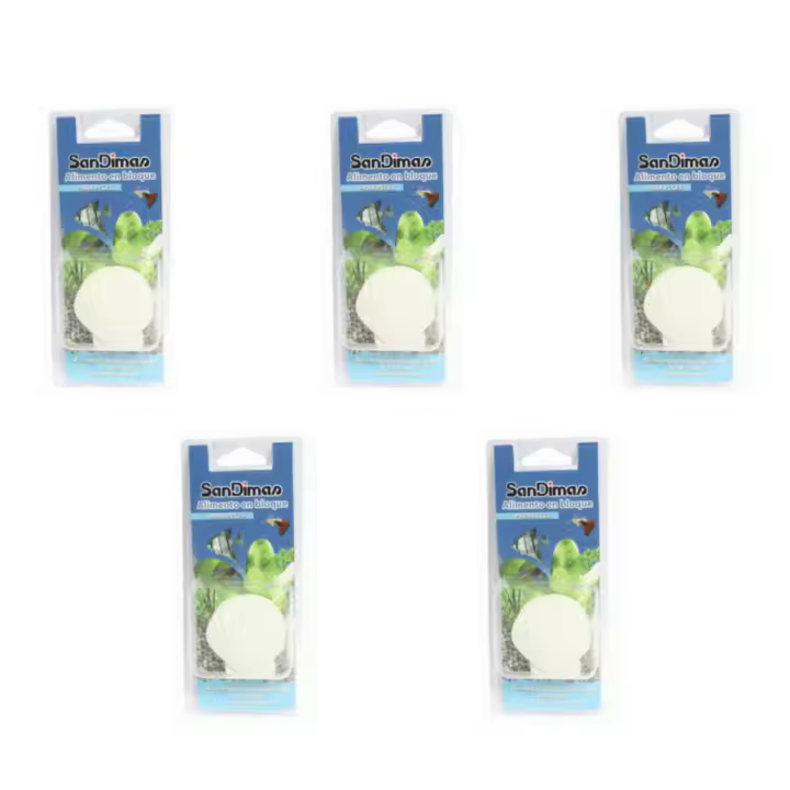 Sandimas Alimento en Bloque para Peces de Vacaciones - 5 Uds. - San Dimas - 1