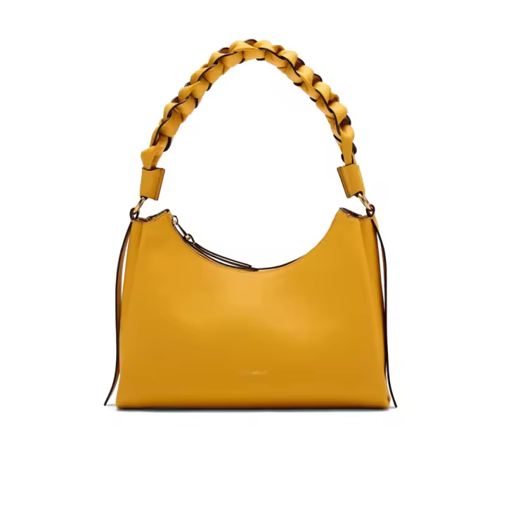 Bolso pequeño Ladybugs Boheme para mujer en cuero Soleo amarillo E1M50130301 _ 581 - 1