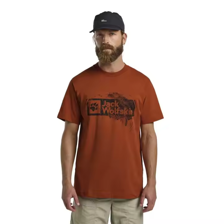 Jack Wolfskin Camiseta De Manga Corta Brand - 1