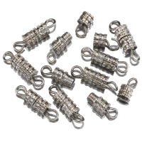 20pcs Tornillos De Cierre De Abrazadera De Latón Para Joyería Accesorios De Hacer Manualidades Para Pulseras Y Collares - details 6