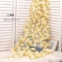Guirnalda De Flores Artificiales De Cerezo 180cm Para Decoración De Boda Y Hogar Silken Artificial Cherry Blossom Vine Centros De Mesa - details 6