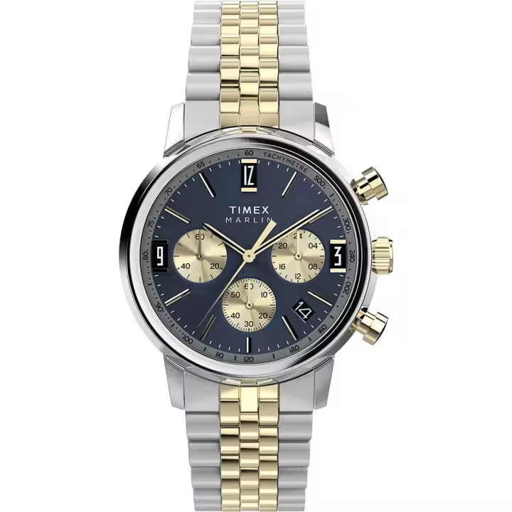 Reloj Timex Hombre TW2W60200 Acero Bicolor Dorado Marlin Timex - 1