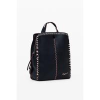 Bolsos sport de mujer DESIGUAL WAKP17 2000 MOCHILA MANHATTAN PESPUNTES BLACK 37310 25I - details 2