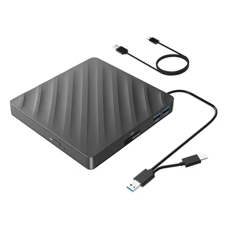 Disco Óptico Externo BD-Combo USB3.0 Type-C Para PC Portátil Y Mac Burner De CD DVD Multifuncional Compatible Con Windows 10 11 - 1