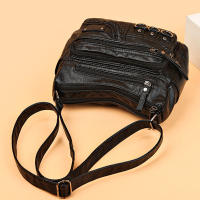 Bolso De Hombro Y Cruzado De Cuero PU Vintage Para Mujer De Alta Calidad Con Multípodos Diseño De Lujo Bolso De Mujer - details 8