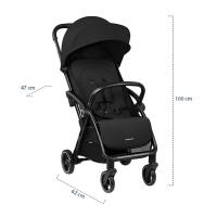 Kikkaboo Silla De Paseo Autoplegable Ciela Para Bebe Con Plastico De Lluvia - details 0