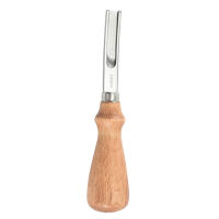 Cuchillo De Biseleado De Cuero Práctico Herramienta De Corte Para Manualidades Con Mango De Madera A4mm A6mm A8mm A10mm - details 7