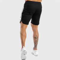 Shorts De Entrenamiento Para Hombre GITF Shorts De Correr Fitness Gym Basketbal Negro Pantalones De Sudor Con Estampado De Deporte - details 14