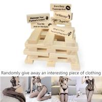 Juego De Construcción De Torre De Madera Para Parejas Juego De Stacking De Bloques Ideal Para Noche De Salida De Día De San Valentín - details 5