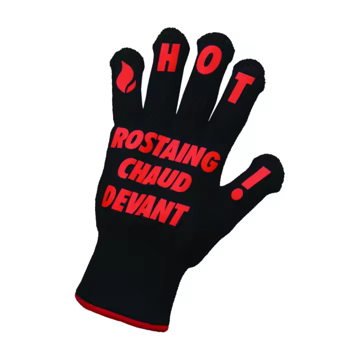 Guante de Barbacoa Rostaing Chaleur-I Protección Térmica Ambidiestro, Talla 8 (M) - 1