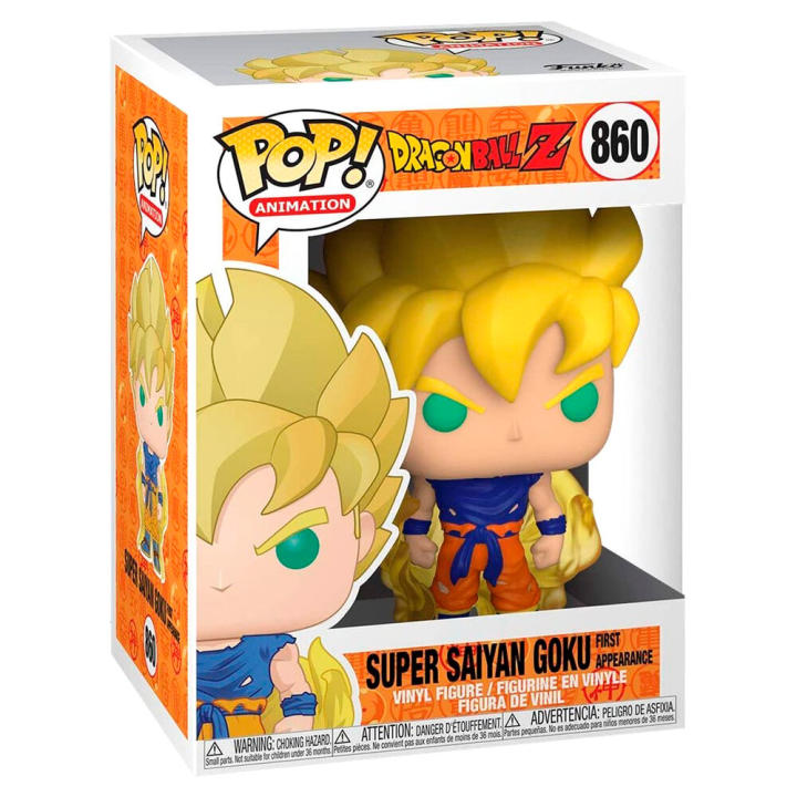 Funko POP! DBZ S8 - SS Goku (First Appearance) - Dragon Ball