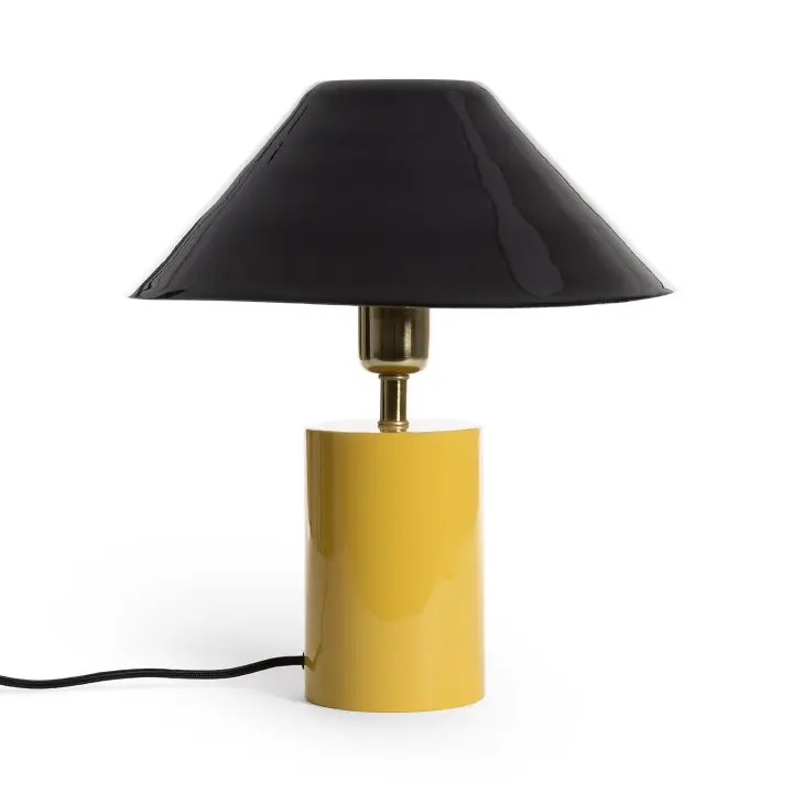 Ledkia Lámpara de Mesa Metal Brijesh Negro - 1