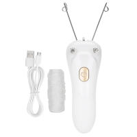Epilador Eléctrico USB Recargable Para Mujeres Eliminador De Vello Con Hilo De Algodón Herramienta De Cabello Y Rostro - details 0