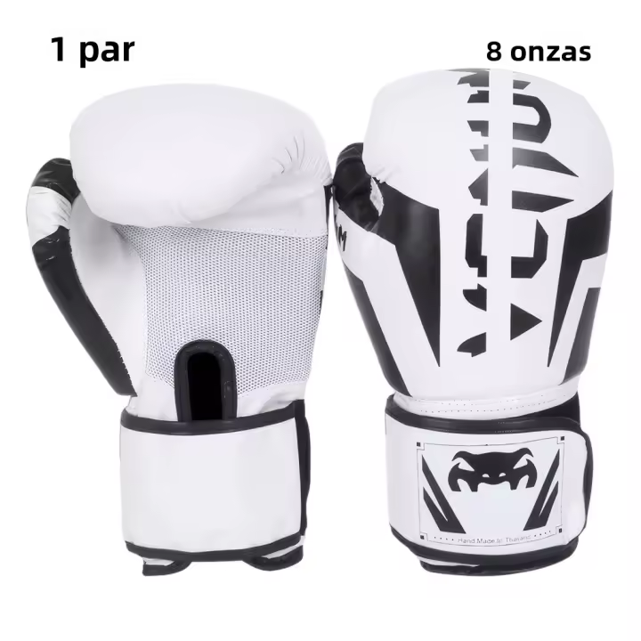 Guantes De Boxeo Para Adultos Resistente Al Desgaste Y Transpirables Equipamiento De Kickboxing Para Atletas Unisex - 1