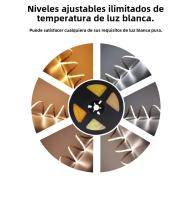 Tira De Luz LED COB CCT 10M 624 LEDs/m Alta Densidad Flexible 5mm Luz LED Lineal Dimmable 3 Cables DC24V 2700K a 6500K Para Sala De Estar - details 7