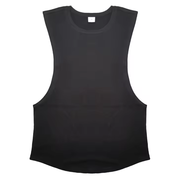 Top De Gimnasio Para Hombre Camiseta Sin Mangas De Algodón Estilo Deportivo Casual Para Verano Color Negro Blanco Azul Gris Rojo Amarillo Tallas M L XL XXL - 1