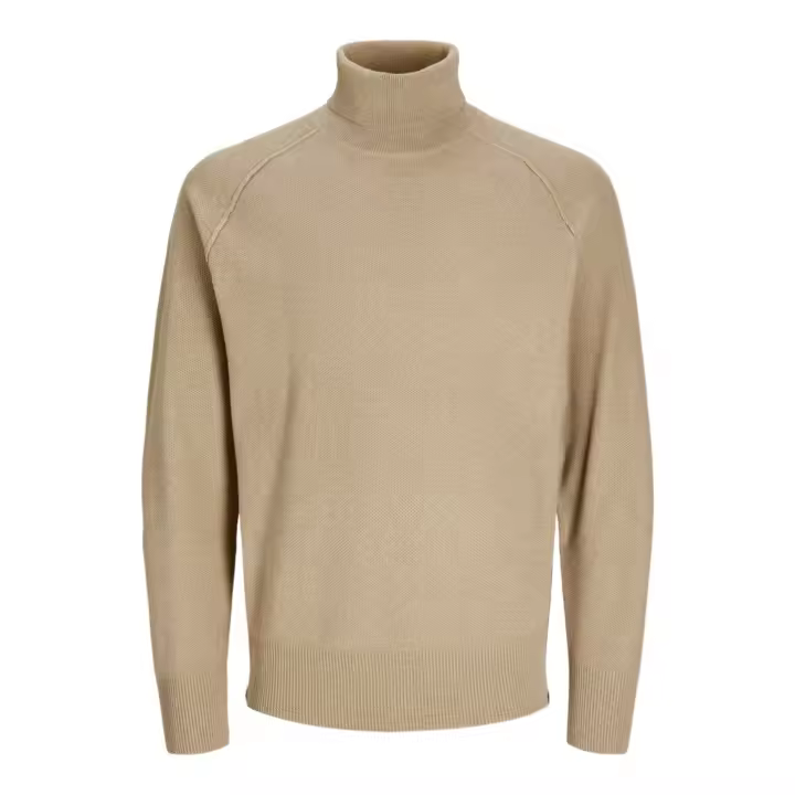 JACK & JONES Jersey de Punto Manga Larga Suéter Casual Hombre 12260386 - 1