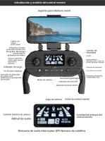 Dron De Fotografía Aérea JJRC L500promax Con Cámara Dual 4K Motor Sin Escobillas GPS 5G WIFI Evitación De Obstáculos 360° Plegable - details 23