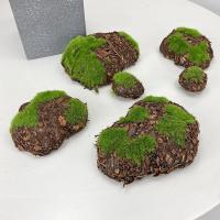 6 Pcs De Piedras De Moss Artificial Grandes Bolas Verdes Falsas Para Decoración De Jardín Arreglos Florales Y Plantas En Macetas (3 Tamaños) - details 7