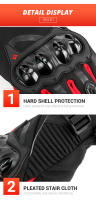 Guantes De Motocicleta Impermeables Y Antideslizantes Para Ciclismo Multicolor Accesorios De Equipamiento De Motocicleta Transpirables Para Hombre Y Mujer - details 18