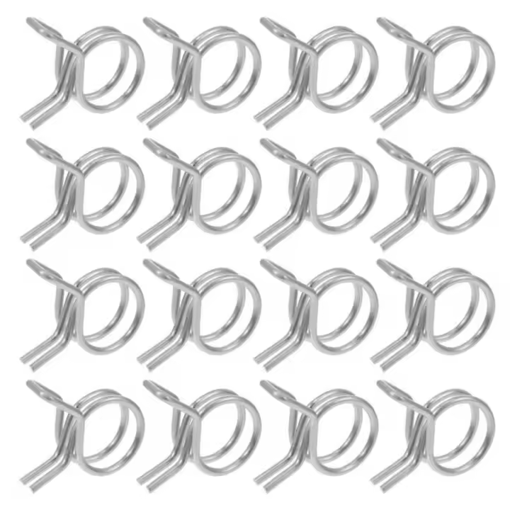 Kit De Accesorios Para Motocicleta 10 Piezas Tornillos De Tubo De Combustible 5mm-12mm Clip De Resorte Para Scooter ATV Herramientas De Metalworking - 1