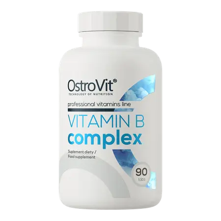 Vitamin B Complex   Fórmula con 8 vitaminas B + C y E   Energía, Sistema Nervioso e Inmunidad  Vitalidad, Sistema Nervioso y Defensas  3 Meses  OstroVit   Olympus Sport Nutricion - 1