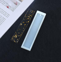 Molde De Silicona Para Marcadores Rectangulares 3Pcs Herramientas De Joyería Para La Casteación De Epoxy UV Accesorios DIY - details 2