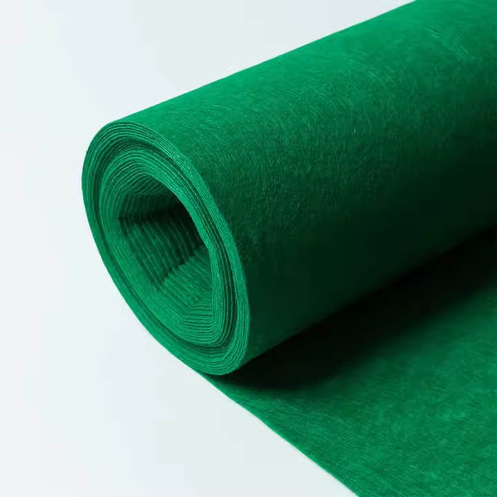 Carpetazo De Boda Y Fiesta Verde No Tejido Antideslizante Material Sólido Para Pasillo De Novia Personalizable De Alta Calidad - 1