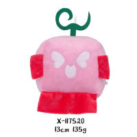 Juguete De Peluche Blox Fruits Juego Patrón Leopardo De Frutas Suave Muñeco De Relleno De Algodón Regalo De Navidad Para Niños - details 2