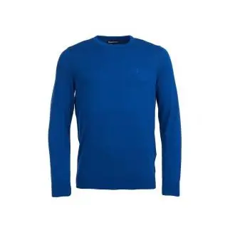 BARBOUR-BRONECK de algodón Alambre de los hombres Jersey & FELS Inicio P2024 Hombres Sudadera/Sudadera - 1