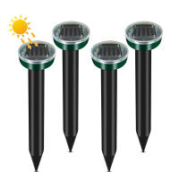 Repellente De Ultrasónicos Solares Para Rata Y Serpiente Alta Potencia Con Batería Y Carga Solar Repelente De Insectos Y Ratones - details 3