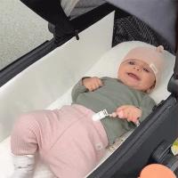 Kinderkraft - Carrito de bebé 2 piezas NEA - desde el nacimiento hasta los 22 kg Carrito multifuncional: capazo grande, silla de paseo orientado en 2 sentidos - details 7