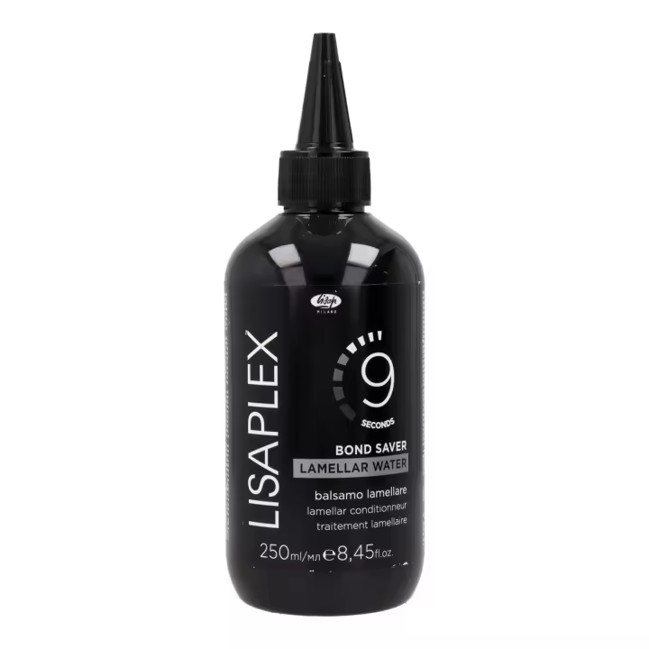 Lisap bond saber lamellar water balsamo 250 ml, balsamo laminar ultraligero líquido. Belleza y cuidado de tu cabello y tu piel con Lisap. - 1