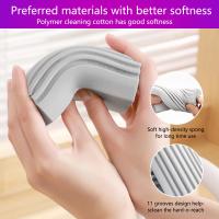 Esponja De Limpieza Mágica PVA Para Ventanas Puertas Blinds Vidrio Baseboards Radiadores Ranuras De Ventanas Eco-amigable Microfibra - details 2