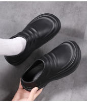 Nuevos Zapatos Casuales Para Hombres Impermeables Antideslizantes Con Suela Suave Y Gruesa Botas De Lluvia Para Exteriores Talla Grande - details 7