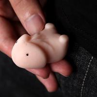 Juguete De Alivio De Estrés En Forma De Pene Divertido De Bajo Rebound PU Regalo Interesante Para Relajar La Presión Figura De PVC Artificiales - details 3