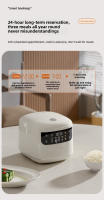 Olla arrocera eléctrica multicocina, olla antiadherente de 220V, Mini máquina de cocina para 1-3 personas, olla arrocera inteligente al vapor, cocina de 2L. - details 3