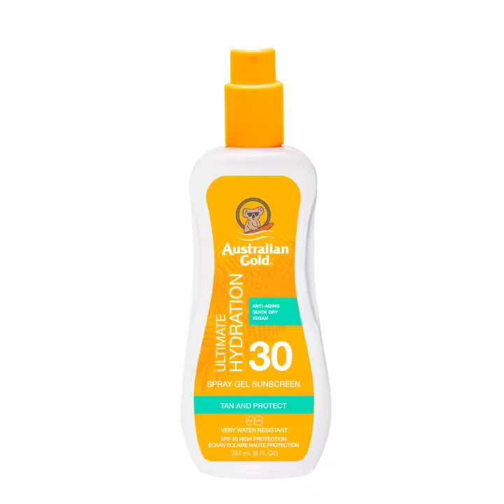 Australian Gold SPF 30 SPRAY GEL, protector solar en spray con textura de gel 237ml - 1