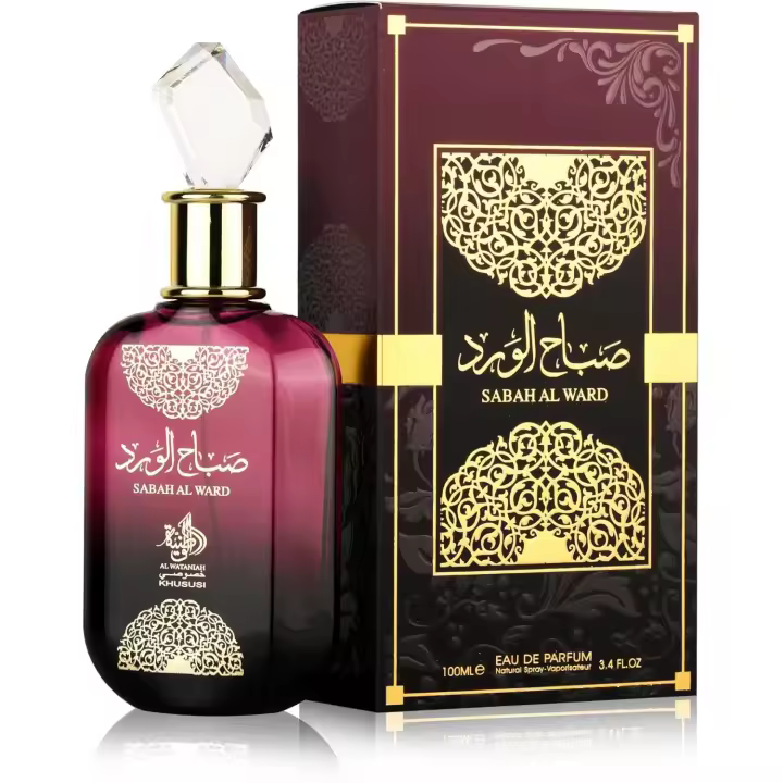 Al Wataniah Sabah Al Ward - Perfume de Lujo para Mujeres, Eau de Parfum 100ml, Fragancia Floral y Sofisticada - 1