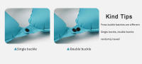 Almohada De Cuello Inflable Para Camping Y Viajes U-Cuadrado Portátil Y Plegable Para Coche Y Avión Almohada De Cuello Con Anillo Inflable - details 11