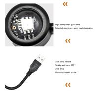 Lámpara De Proyección De Atmósfera Nocturna Mini RGB USB Para Fotografía Selfie Fiesta Decoración De Habitación Dormitorio - details 9