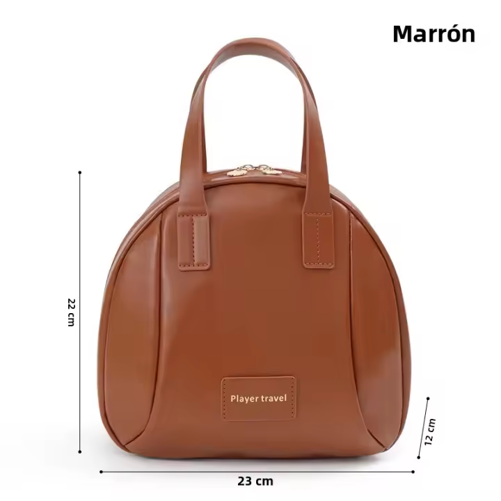Bolsa De Cosméticos Portátil De Gran Capacidad Para Viajes Estilo Fashion Organizador De Maquillaje Tamaño 34x45cm - 1