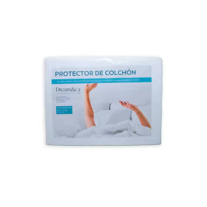 Protector Rizo 100% Algodón natural, Ajustable 190/200, Transpirable, Impermeable, No Produce Ruido - 1