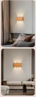 Lámpara De Pared Remotamente Controlada Con Luz Nocturna Y Dimming Toque Carga Tipo-C Decoración Para Pasillo Y Escalera 3 Colores 5200mAh - details 13