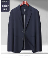 Chaqueta De Moda Para Hombres 2025 Alta Gama Luz Y Lujo Casual Verano Primavera Transpirable Sin Lining Cierre Simple - details 14