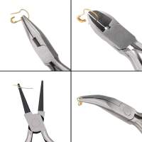 Kit De Herramientas Para Joyería De 4 Piezas Con Aretes De Punta Finos Aretes De Punta Redonda Y Aretes De Cadena Herramientas Metálicas Para La Creación De Joyas - details 4