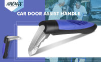 Manija De Ayuda Para Puerta De Coche NINEMAX 2 En 1 Multifuncional Portátil Manija De Latch De Automóvil Con Rompe Vidrio Y Corte De Cinturón De Seguridad - details 0