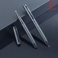 Juego De 1 Bolígrafo Y 1 Pluma De Negocios De Alta Gama Para Regalo De Oficina Estilo De Firmar En Negro Material De Alta Calidad - details 3